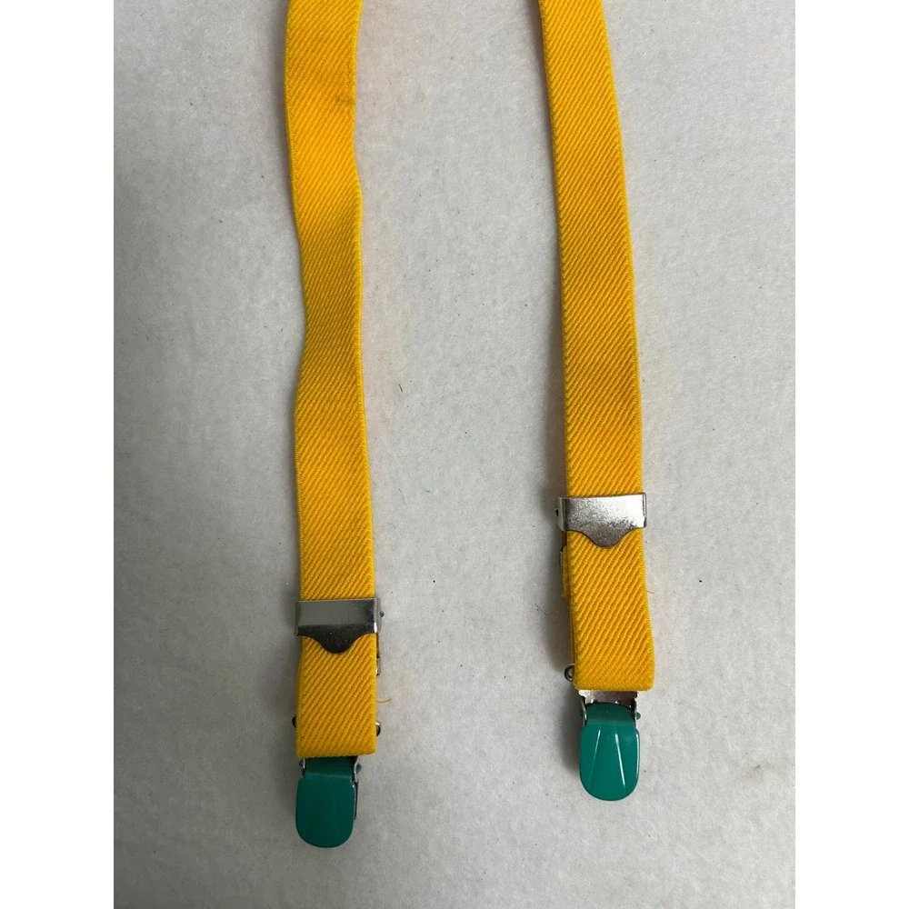 Preppy Dapper Kids Multicolor‎ Striped Solid Elastic Suspenders Lot 4